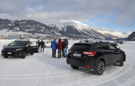 Subaru Fahrtraining in Samedan