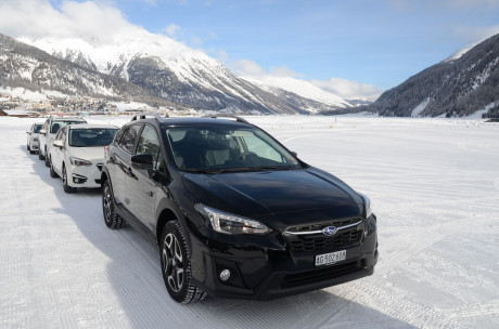 Subaru Fahrtraining in Samedan