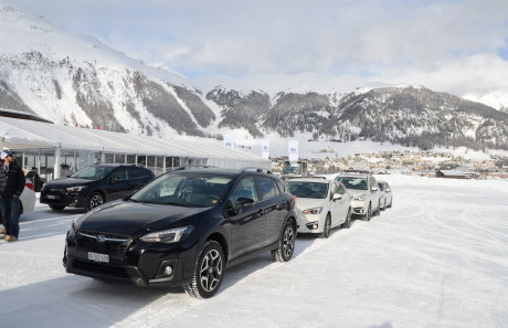 Subaru Fahrtraining in Samedan