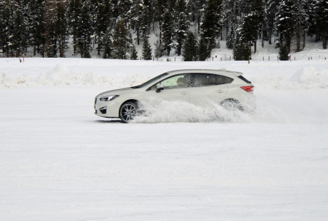 Subaru Fahrtraining in Samedan