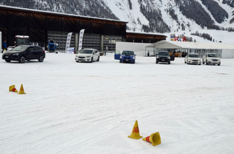 Subaru Fahrtraining in Samedan