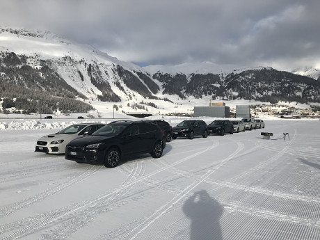 Subaru Fahrtraining in Samedan