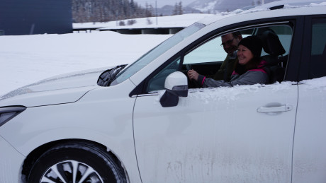 Winterfahrtraining in Samedan