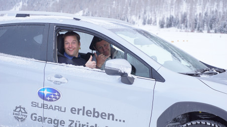 Winterfahrtraining in Samedan